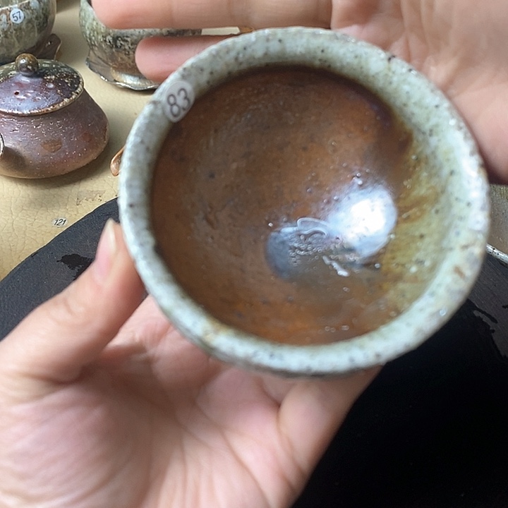 航*川宝福利柴烧茶器