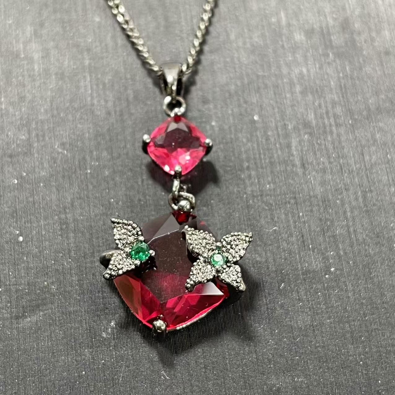 南非彩色吊坠Y325102