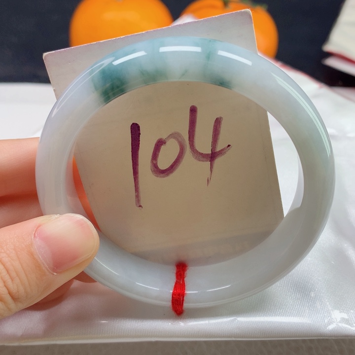 翡翠手镯未镶嵌57正