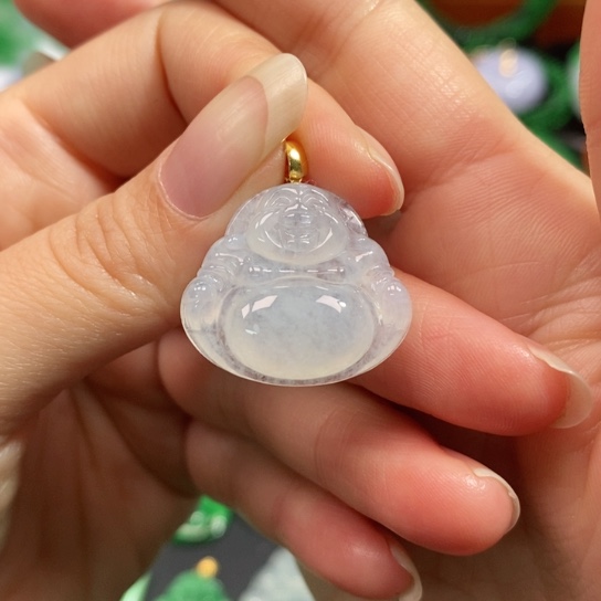 颈饰未镶嵌翡翠吊坠