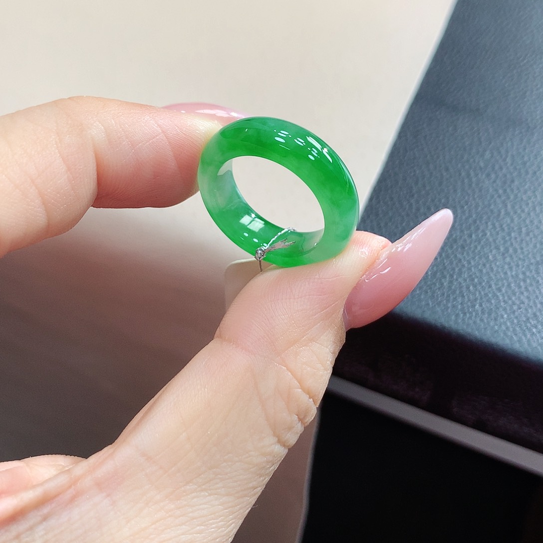 未镶嵌戒指翡翠12号