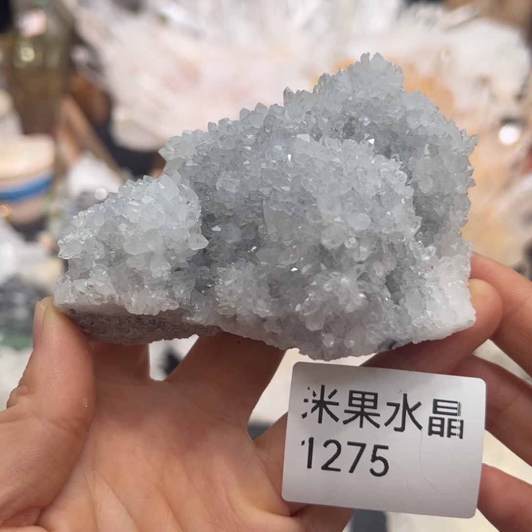 未镶嵌珠宝半成品水晶菊花晶