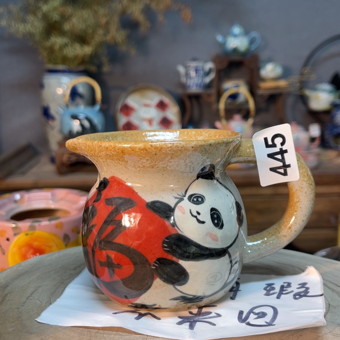 杯素浅陶瓷手工手绘