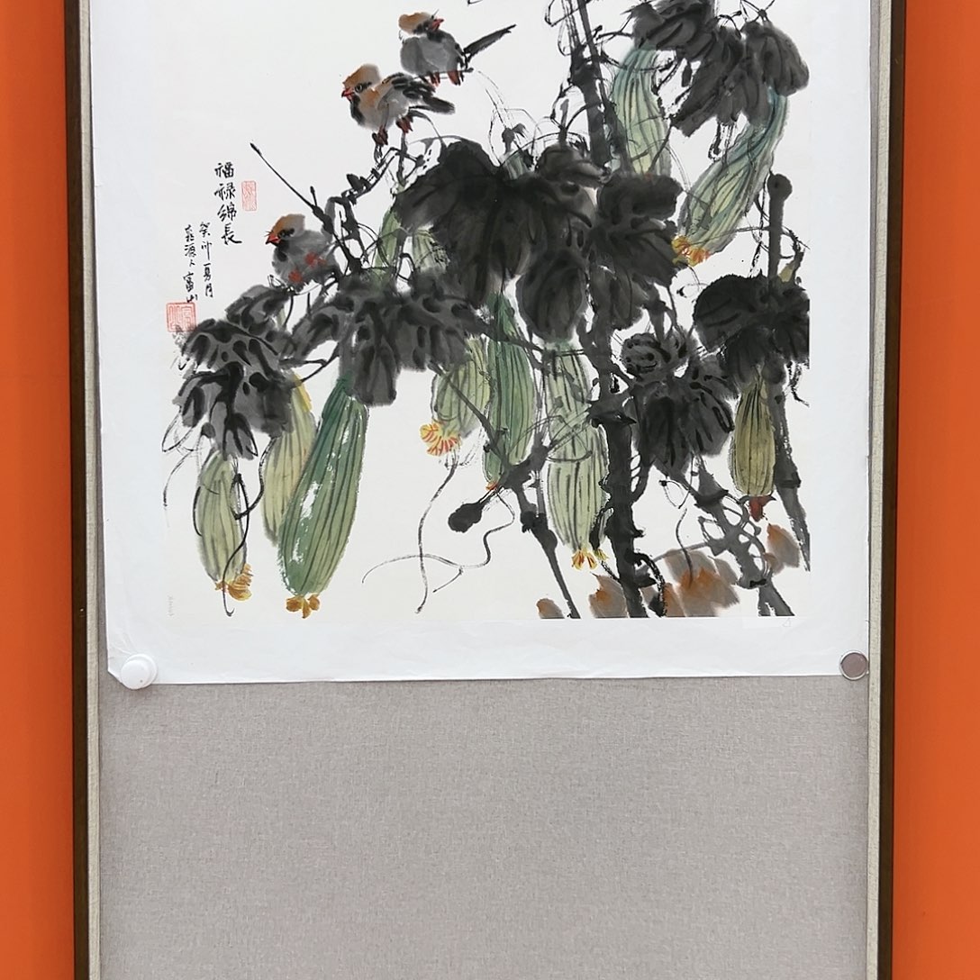 国画孙立芳展览原作