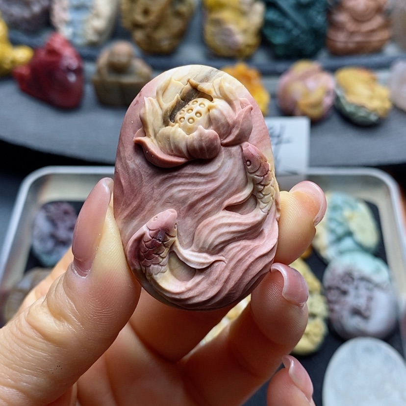 【闪购商品】定制石英质玉吊坠未镶嵌