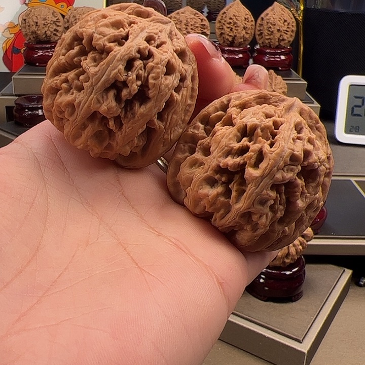 文玩核桃把件43 大 粗筋