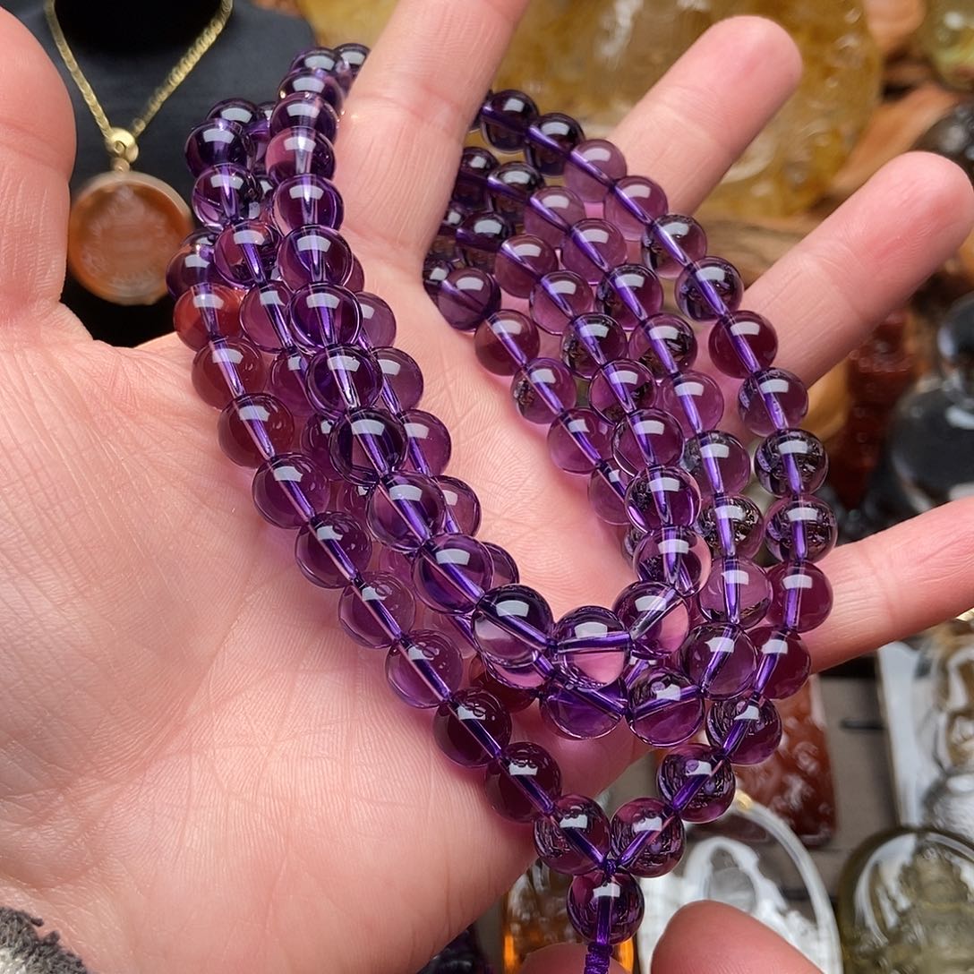 水晶天然水晶项链未镶嵌