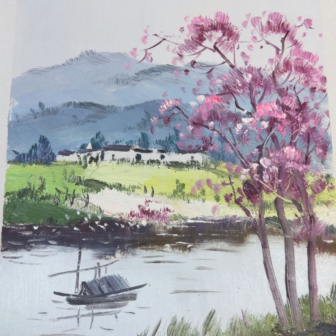 油画你在哪呢你现在干