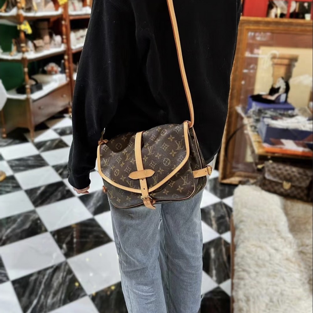 95新 LouisVuitton/路易威登 95新 小号双子星单肩斜挎包