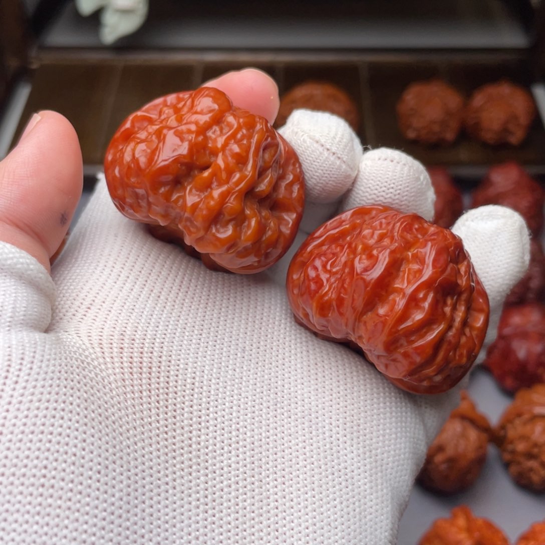 文玩核桃把件王*兽蛤蟆头39