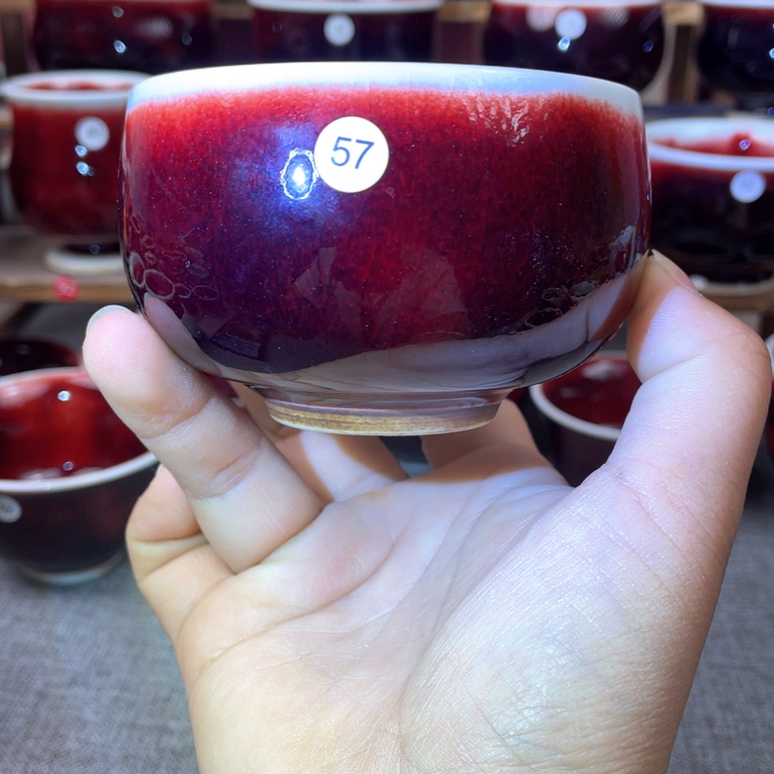 瓷片纯手工制作……微微瑕