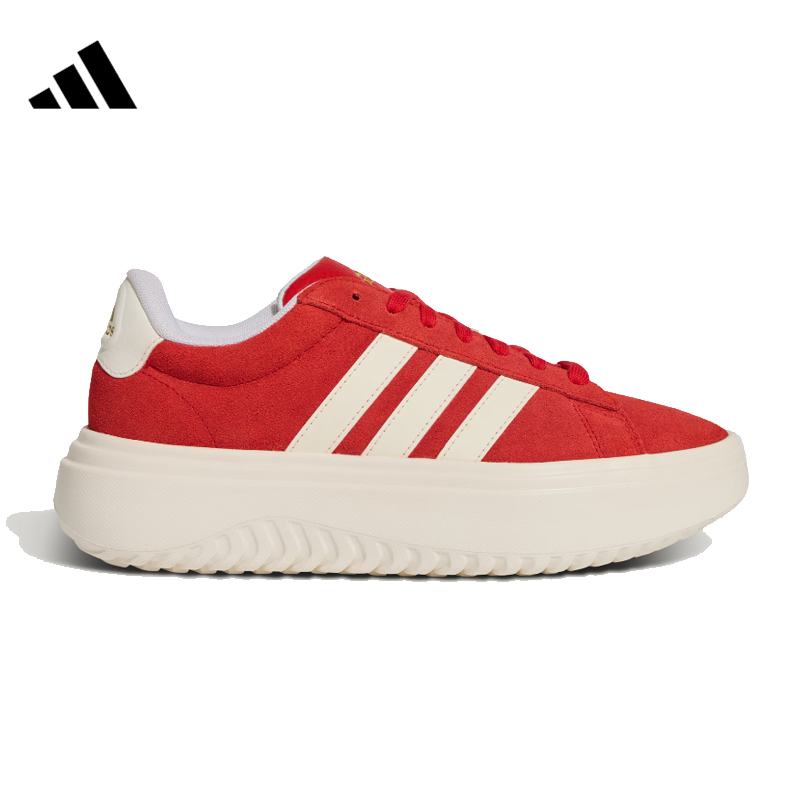 adidas阿迪达斯【环】女鞋GRAND TLATFORM运动休闲鞋KJ2065