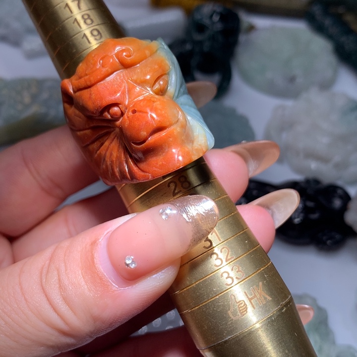 翡翠未镶嵌颈饰保真天然A货翡翠