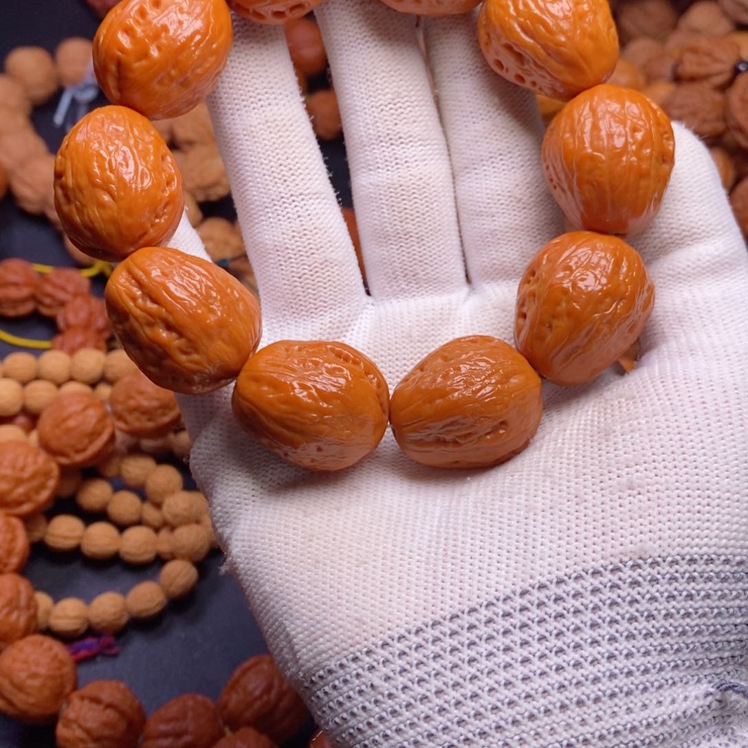 【闪购商品】吊坠文玩核桃如*白菜23