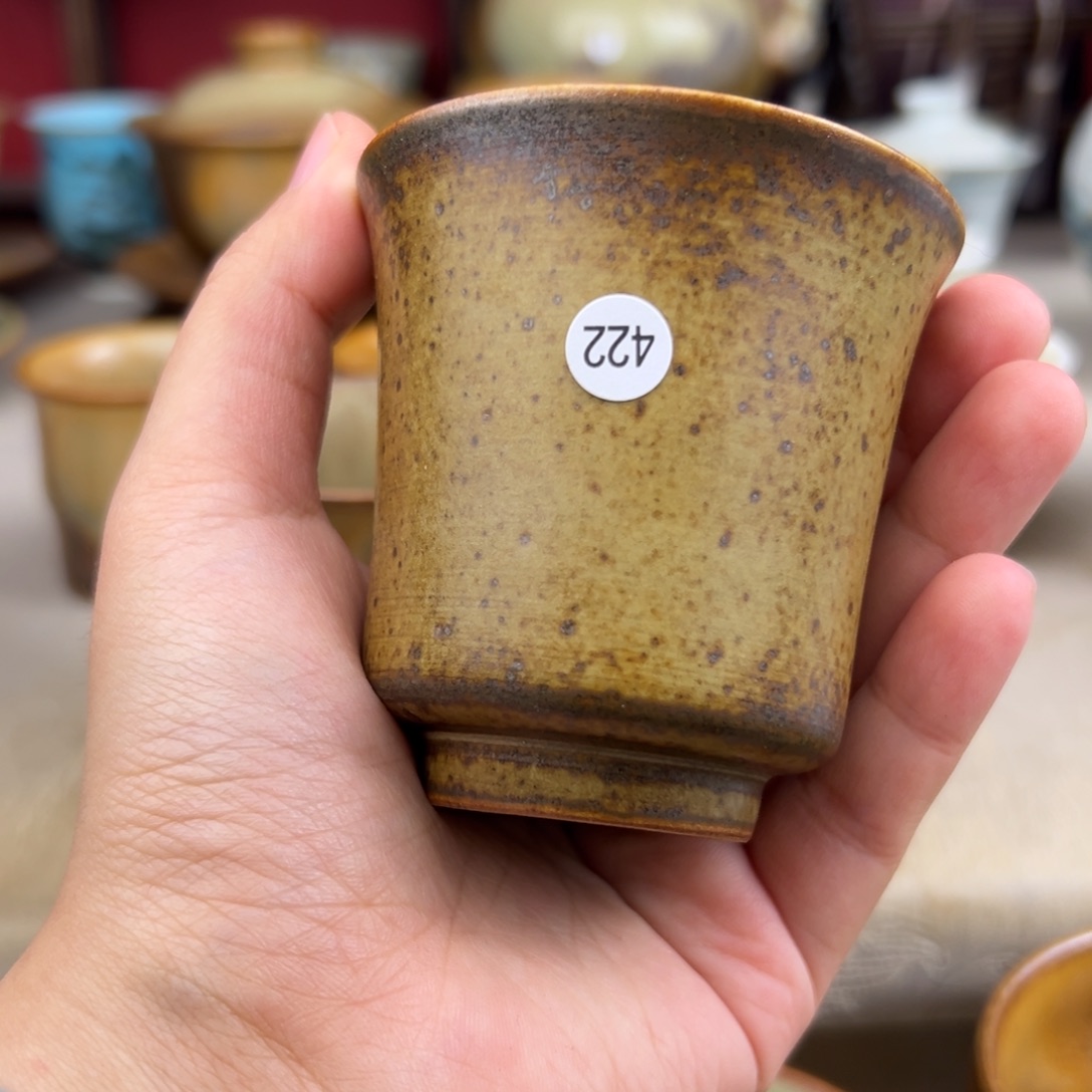 杯纯手工柴烧主人杯