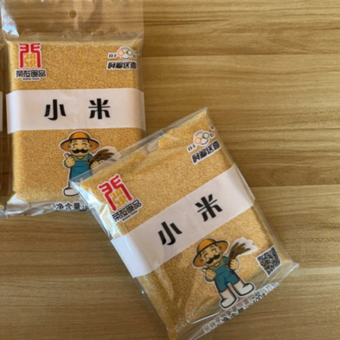 阿福送喜/弱碱黄小米 香糯粘稠营养杂粮宝宝米