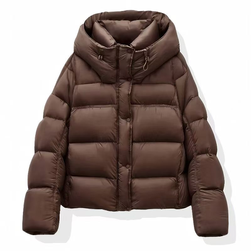 【即将售罄】超软云朵泡芙女短款韩版小个子显瘦龟背面包服