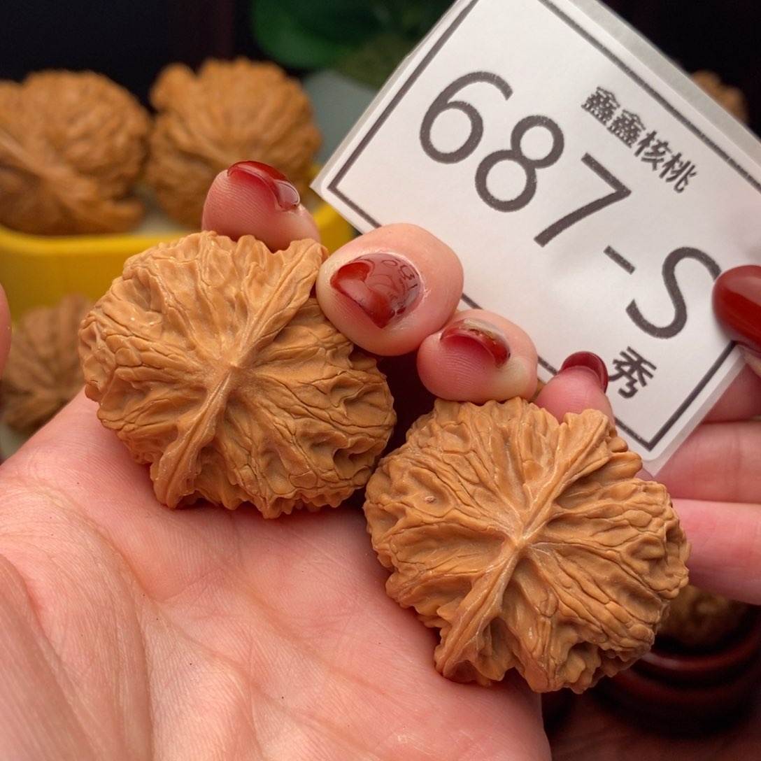 文玩核桃把件苹果园36