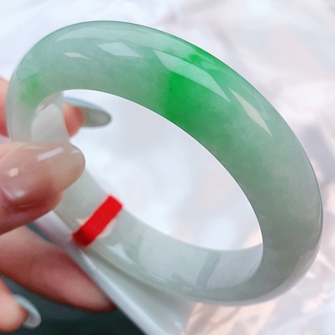 未镶嵌手镯翡翠54圈口882913