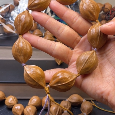 橄榄核橄榄核雕工艺2.4四花258