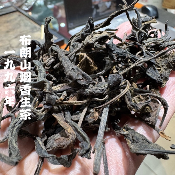 1996年布朗山老生茶 烟香入水茶气足茶气够花果香足回甘持久耐泡