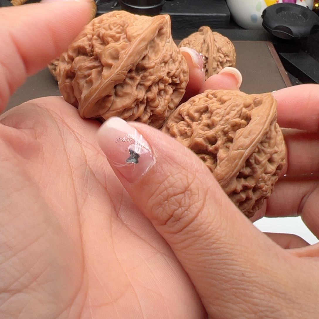 文玩核桃把件凤凰台42