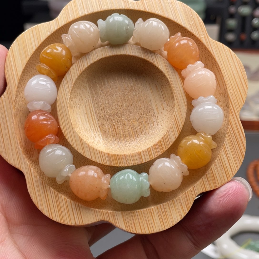 石英质玉手串未镶嵌