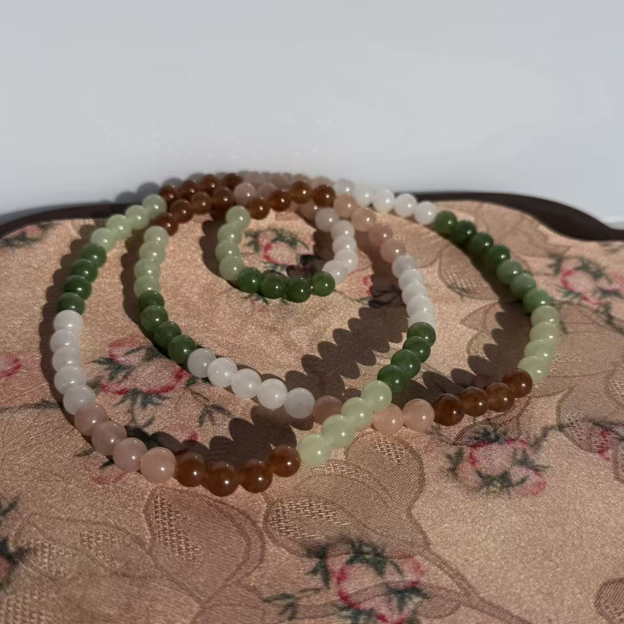 和田玉多宝项链6m+*（多样性发一件）