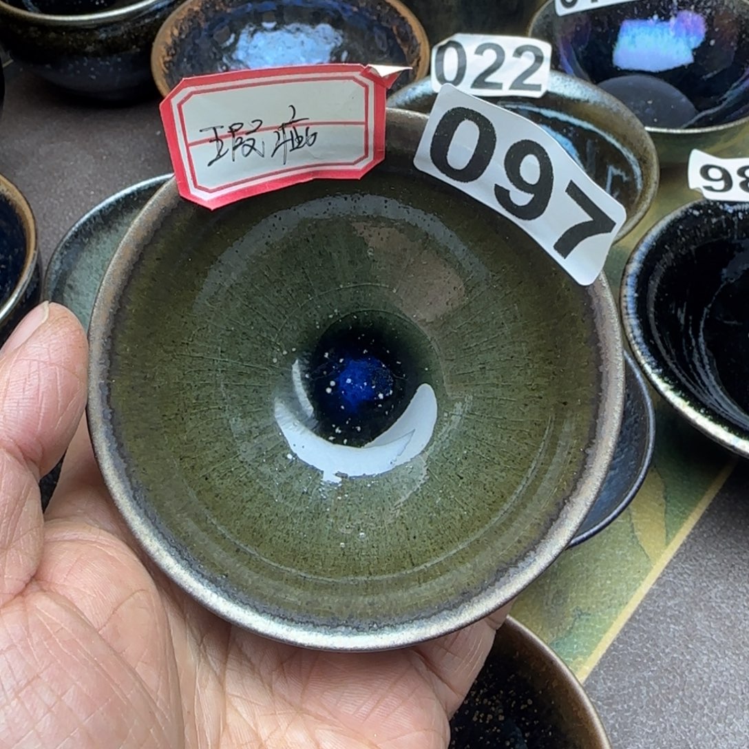 茶盏建阳建盏主人杯龙窑柴烧