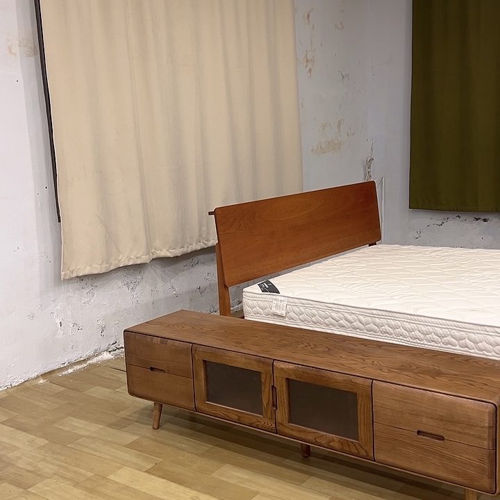 北美材样品白蜡木电视柜不退不换