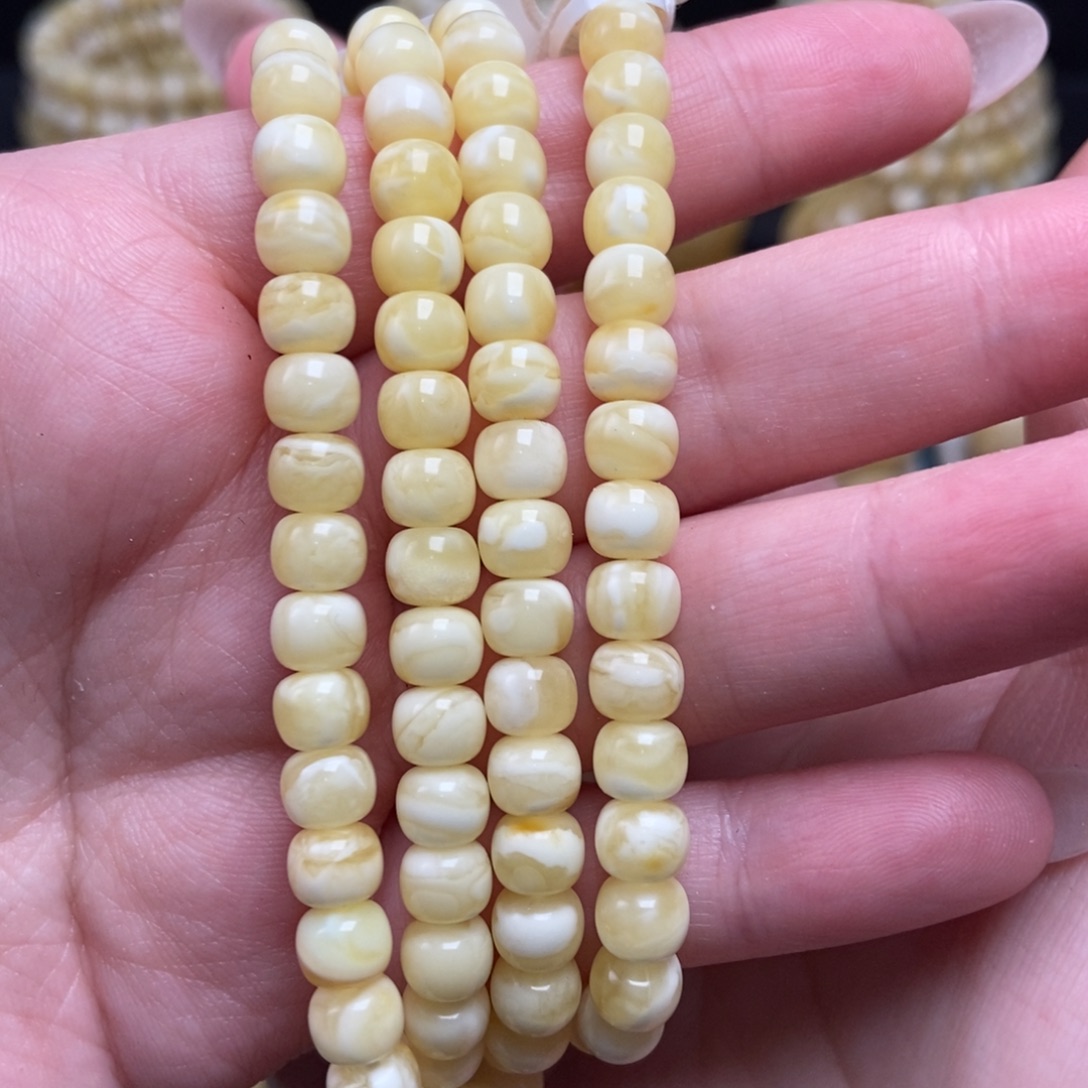 蜜蜡未镶嵌珠宝奇石卡6.4