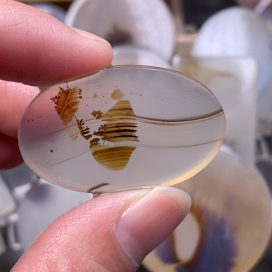 玛瑙/玉髓吊坠(赠链)未镶嵌