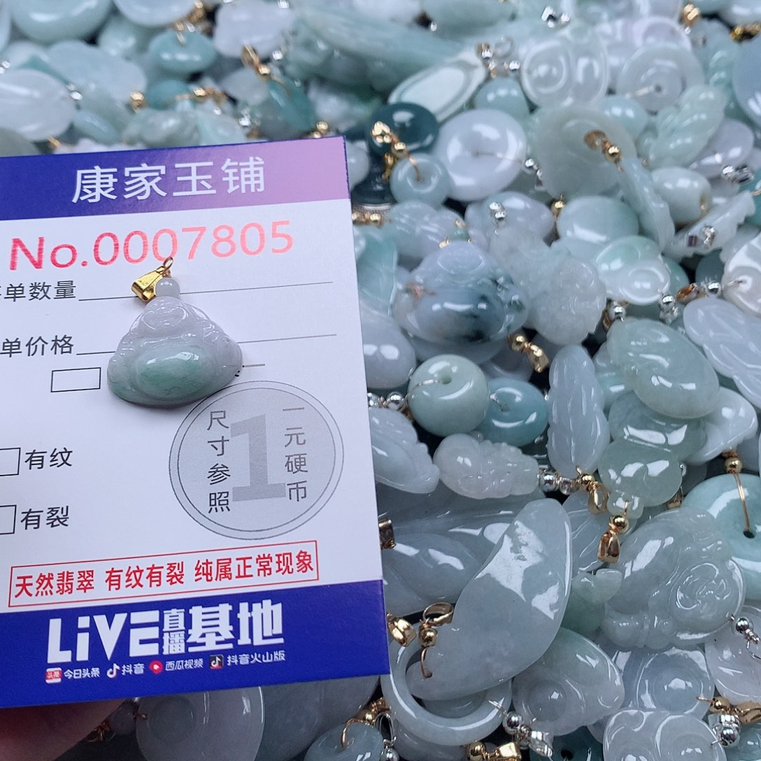 颈饰未镶嵌翡翠g