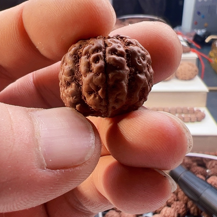 金刚菩提吊坠顾哥原皮原色恶魔之眼21大尺寸
