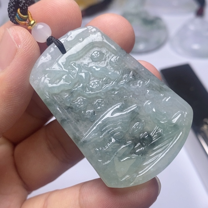 颈饰未镶嵌翡翠翡翠
