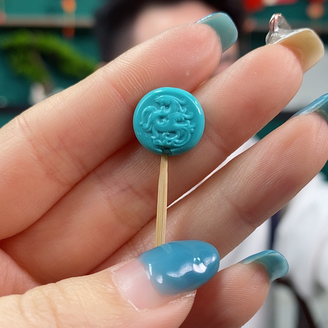 绿松石珠宝奇石未镶嵌