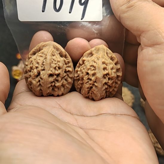 文玩核桃吊坠手把件34尺红锦鲤