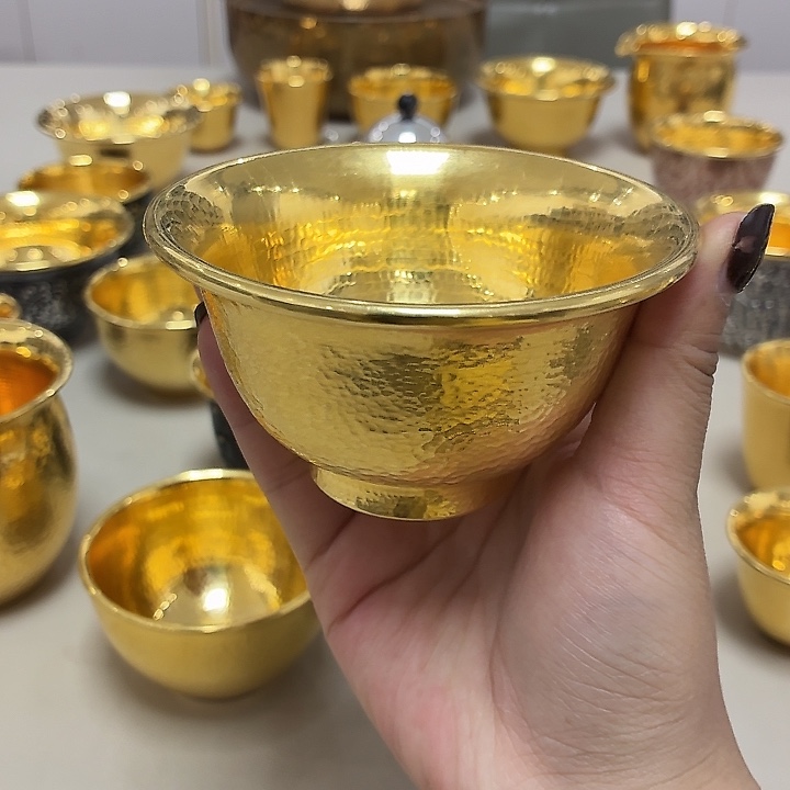 15李小鹤里外金足金6克压手杯150毫升