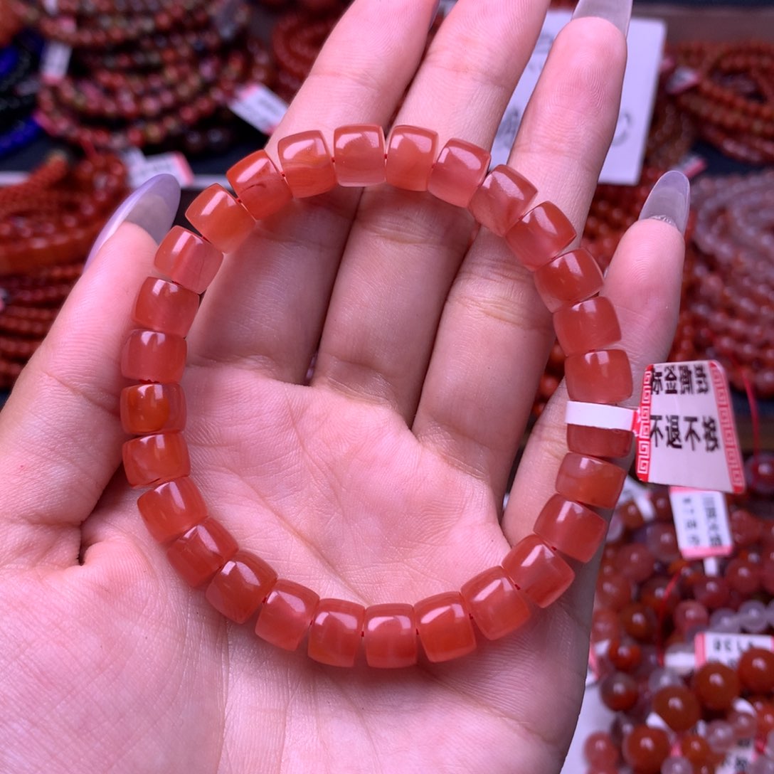 未镶嵌手链南红玛瑙35号卡8