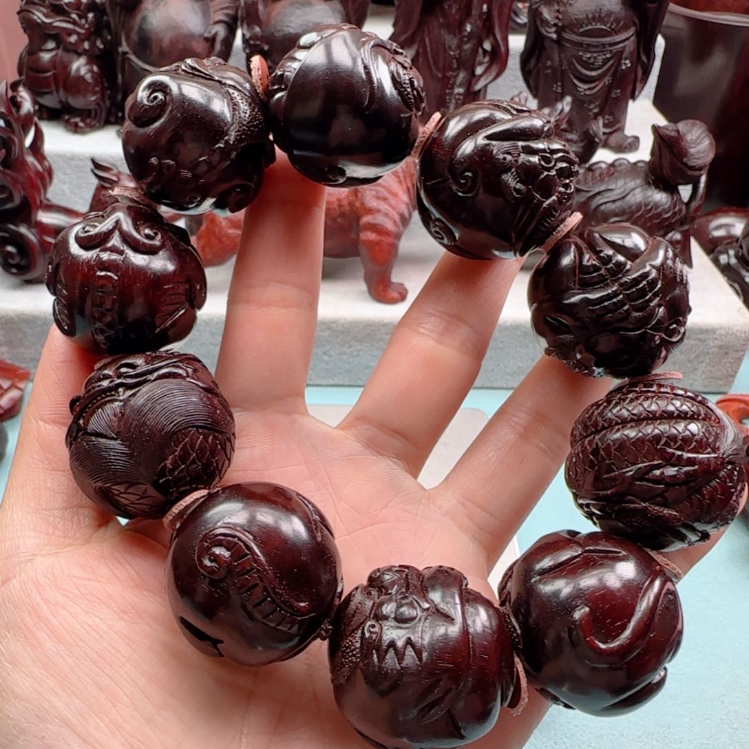 小叶紫檀手串/手链ㅤ****ㅤ龙生九子