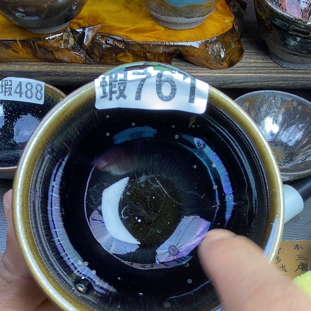 茶盏微瑕建盏主人杯子