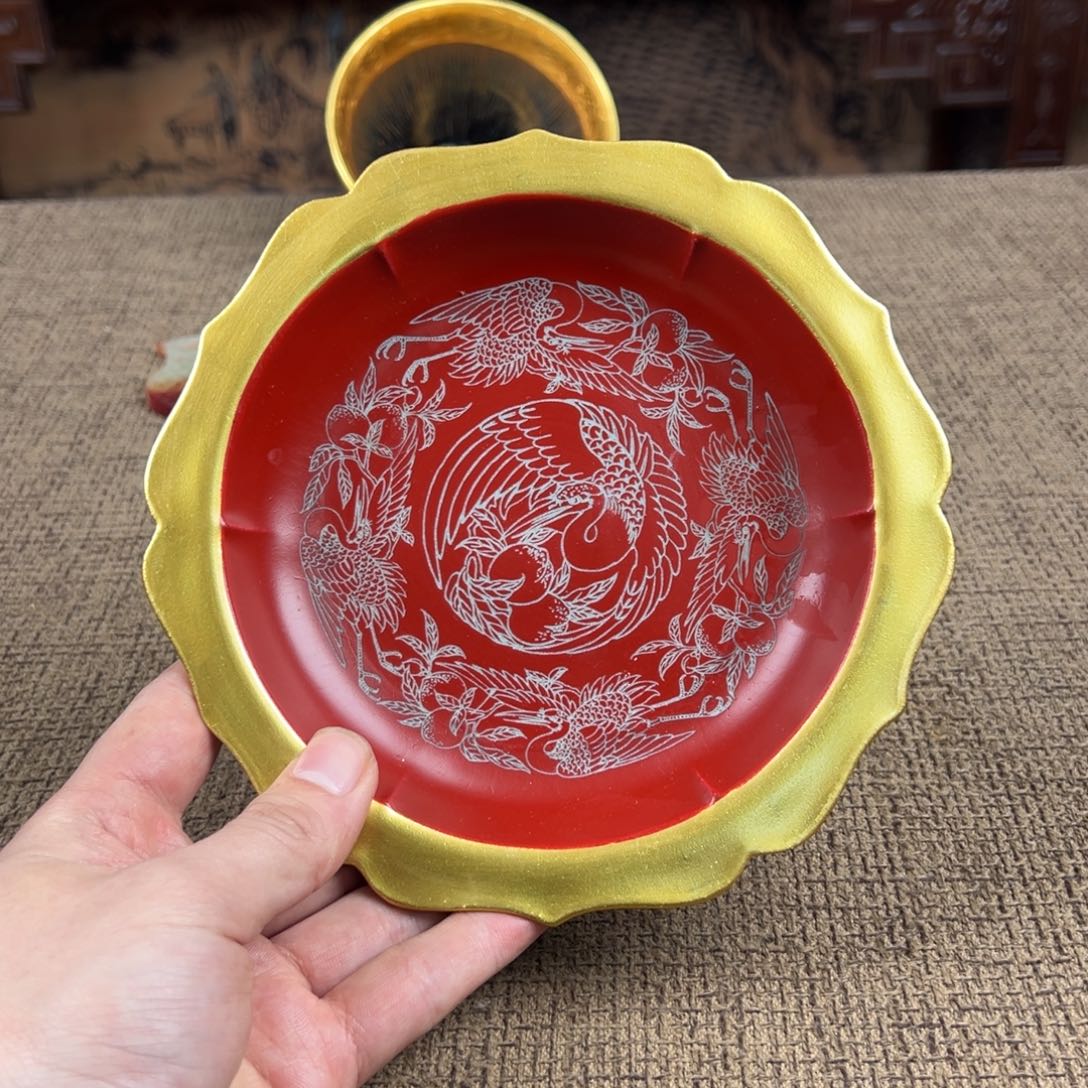 瓷片陶瓷艺术瓷器摆件
