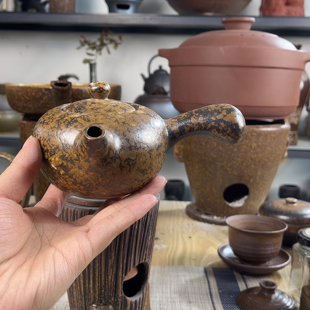紫砂粗陶实用砂锅