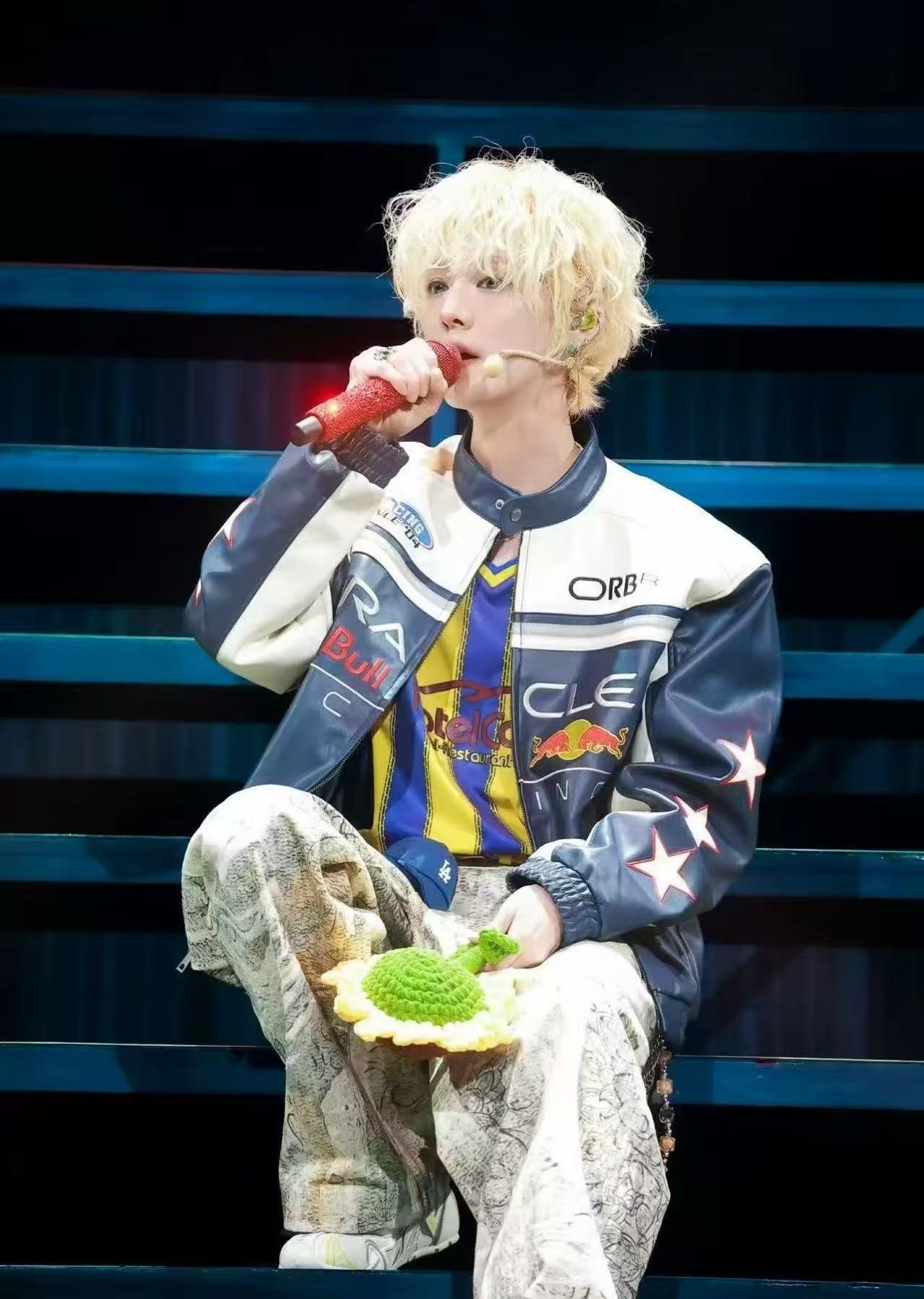 【鹿晗同款】X联名系列-Red Bu11美式休闲上衣复古夹克