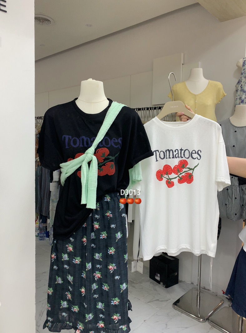番茄T恤简单大方