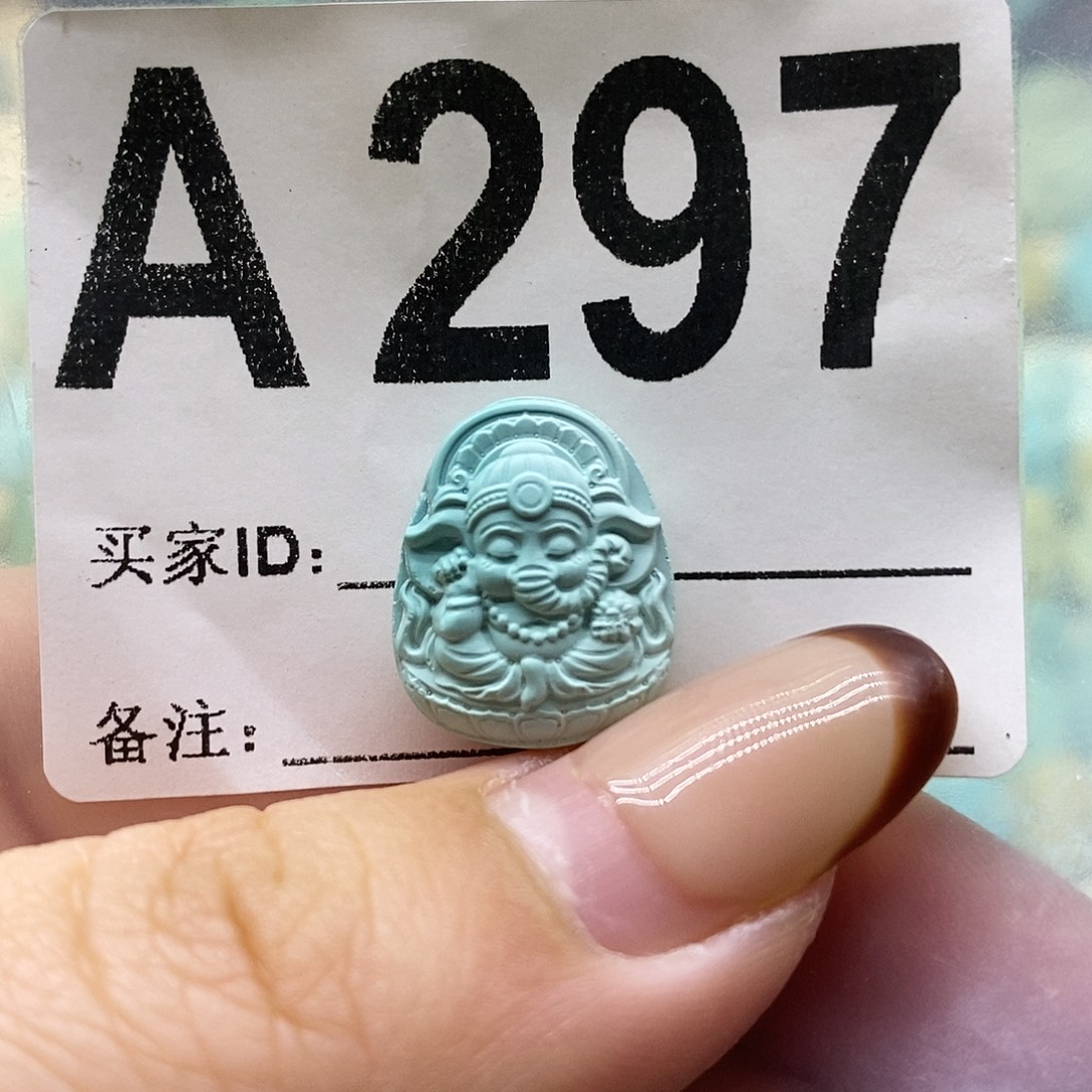 绿松石未镶嵌绿松石配饰定制