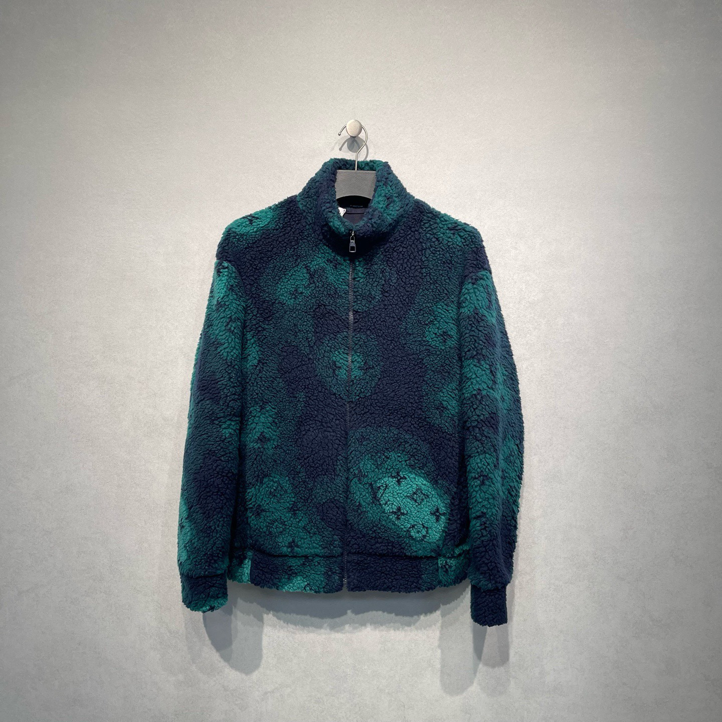 99新 LouisVuitton/路易威登 扎染水墨泰迪绒外套/M码/