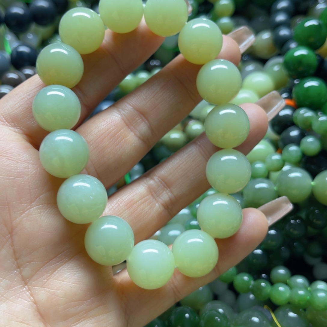 和田玉手链未镶嵌