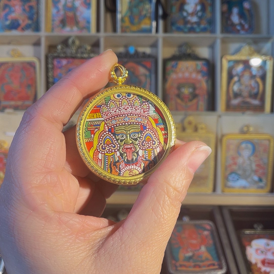 卷轴画扎基拉姆唐卡