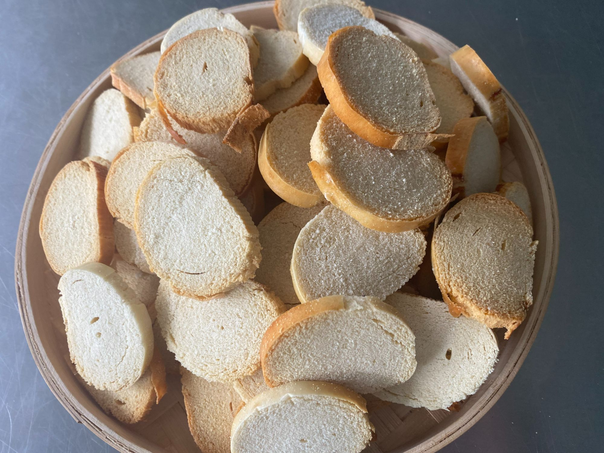 两包火大焦黄装纯手工老面碱面馍片（馒头片易碎物品介意慎拍）